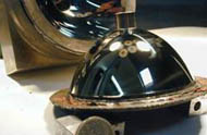 Convex domed mirror made by the CVMR® process, used in a 360° camera