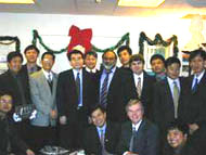 Jinchuan trainees at CVMR® in Canada