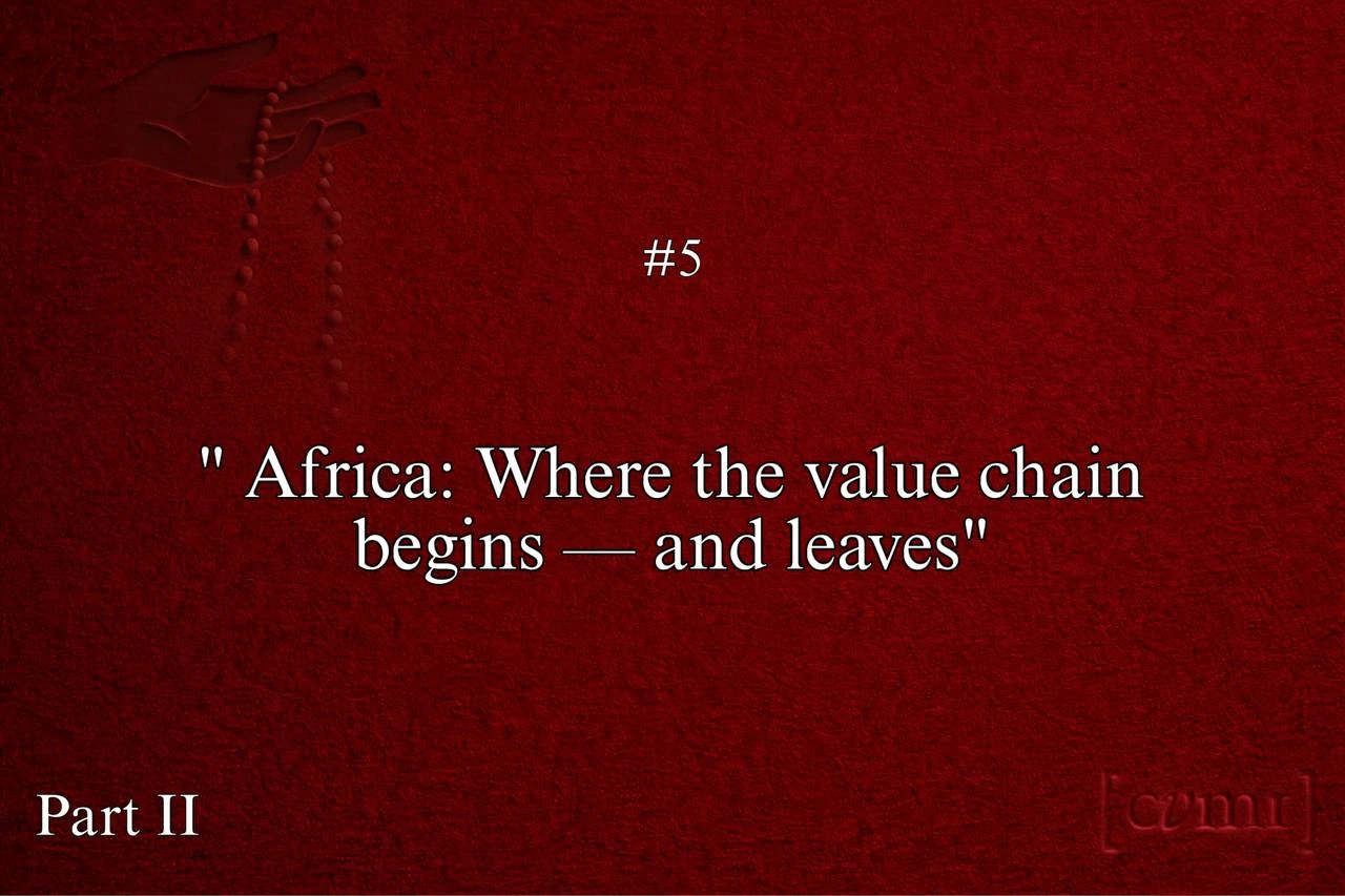 Africa: Where the value chain begins — and leaves | Part 2
